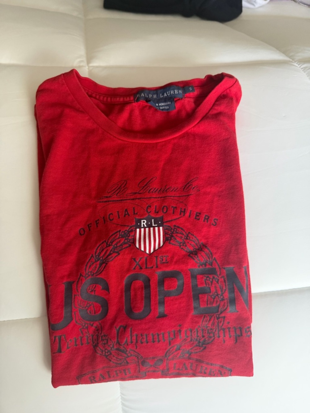 Ralph Lauren Red US Open Graphic Short-Sleeve Tee